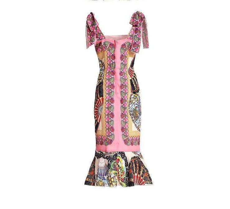 Sweet Darling Floral Midi Dress - Dress - LeStyleParfait Kenya