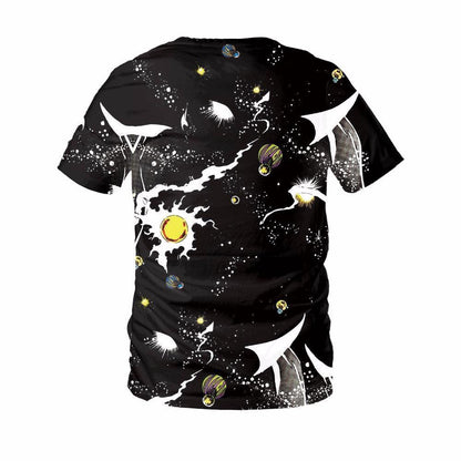T-Shirt, Harajuku Skulls Print 3D T-Shirt UNISEX - T-Shirts - LeStyleParfait Kenya