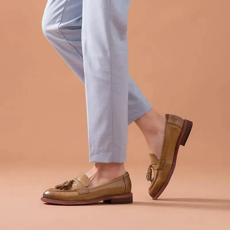 Tassel Loafer Shoes For Women - Loafer Shoes - LeStyleParfait