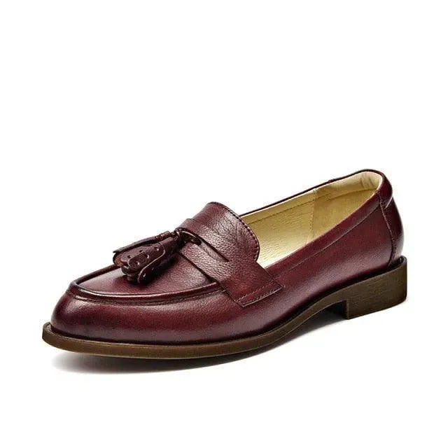 Tassel Loafer Shoes For Women - Loafer Shoes - LeStyleParfait