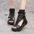 Tassels Wedge Sandals Shoes - Wedge Shoes - LeStyleParfait