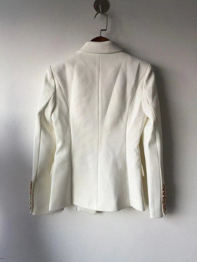 The Constancy Blazer Women - Formal-Business - Plain-Solid - Double-Breasted Blazer - LeStyleParfait