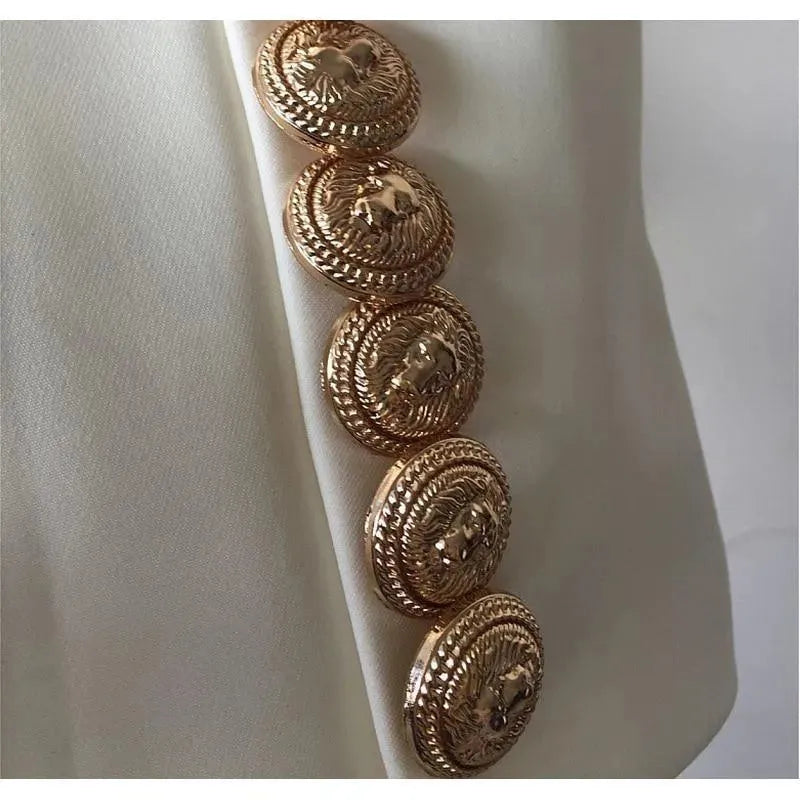 The Constancy Blazer Women - Formal-Business - Plain-Solid - Double-Breasted Blazer - LeStyleParfait