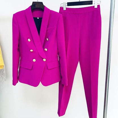The Lapel Pant Suits For Women - Suit - LeStyleParfait Kenya