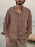 The Loner Men Shirt - Linen Shirt - LeStyleParfait