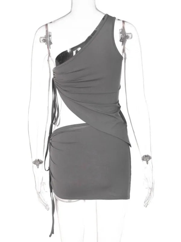 Trendy Women Casual Ruched Two-Piece Skirt Set - Casual Skirt Set - LeStyleParfait