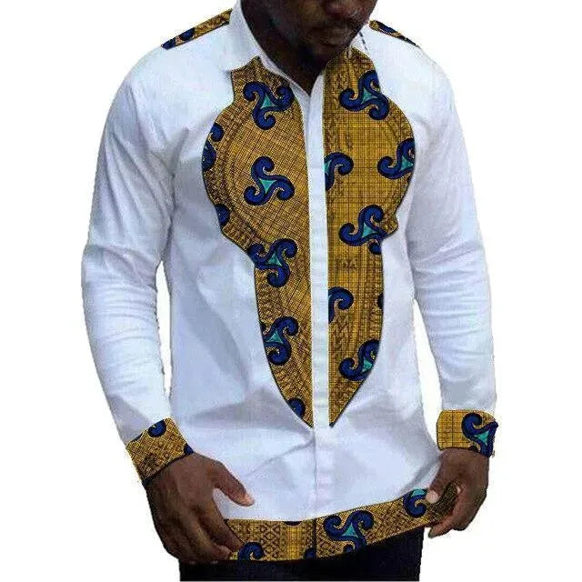 Tribe Vibes African Men Dashiki Top - African Shirt - LeStyleParfait