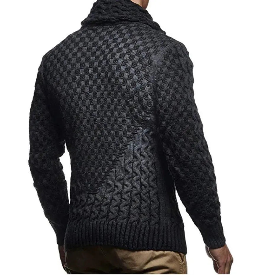 Turtleneck Sweater For Men - Pullover Sweater - LeStyleParfait