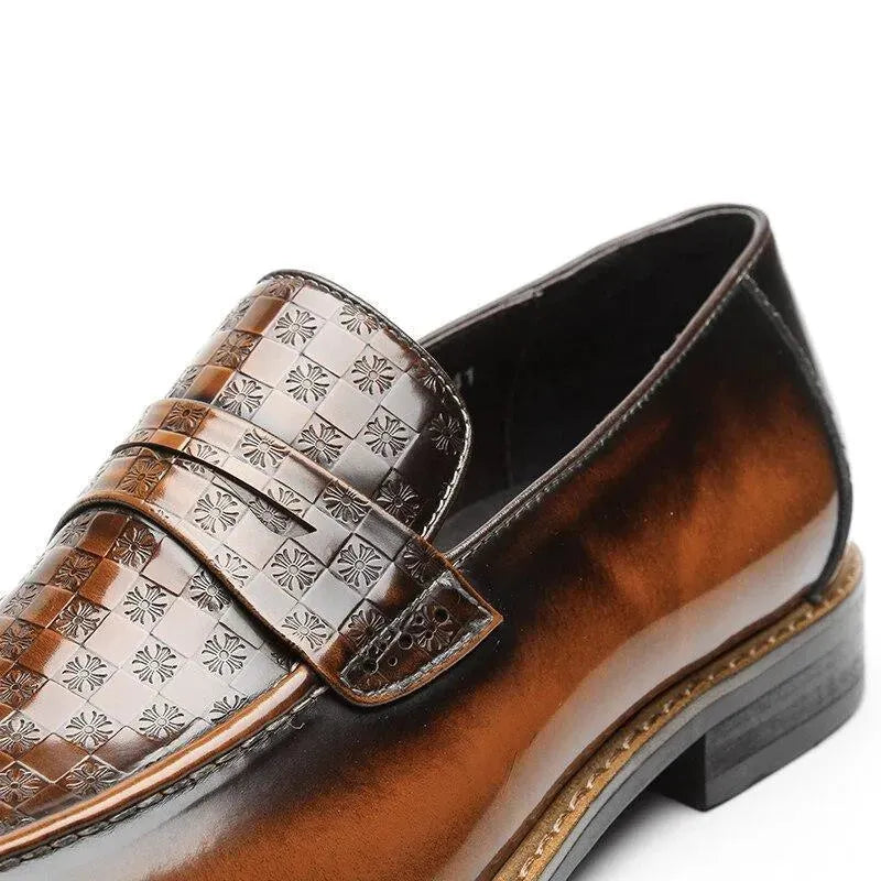 Uberto Penny Loafers Shoes For Men - Loafer Shoes - LeStyleParfait