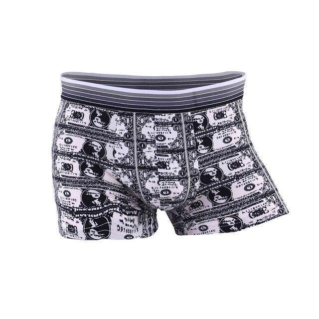 Underwear, Men's Boxer Shorts, Money Print - Underwear - LeStyleParfait Kenya