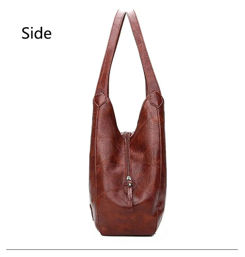 Vintage Leather Shoulder Bags For Women - Shoulder Bag - LeStyleParfait