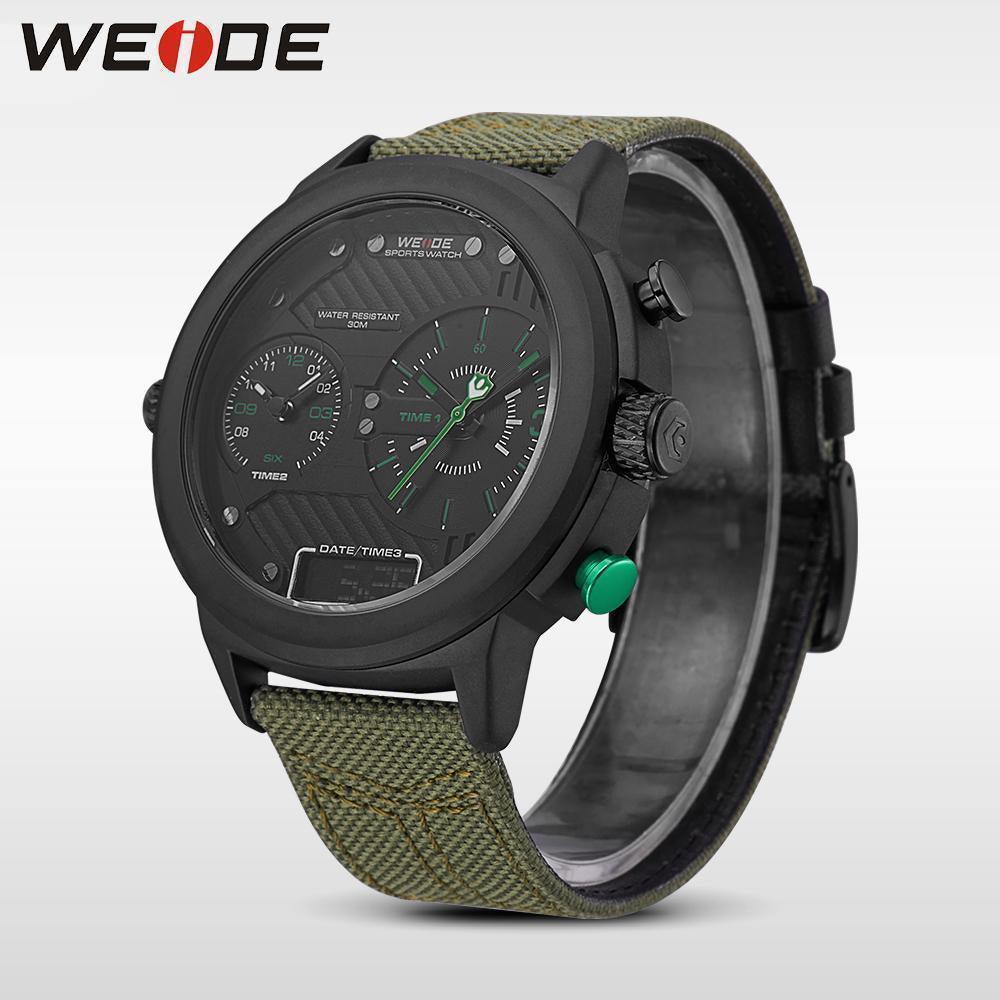 WEIDE Brand Watch Men's Wristwatch Sport Quartz Watch - Watches - LeStyleParfait Kenya