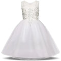 White Baptism Wedding Dress For Girls - Girls Dresses - LeStyleParfait