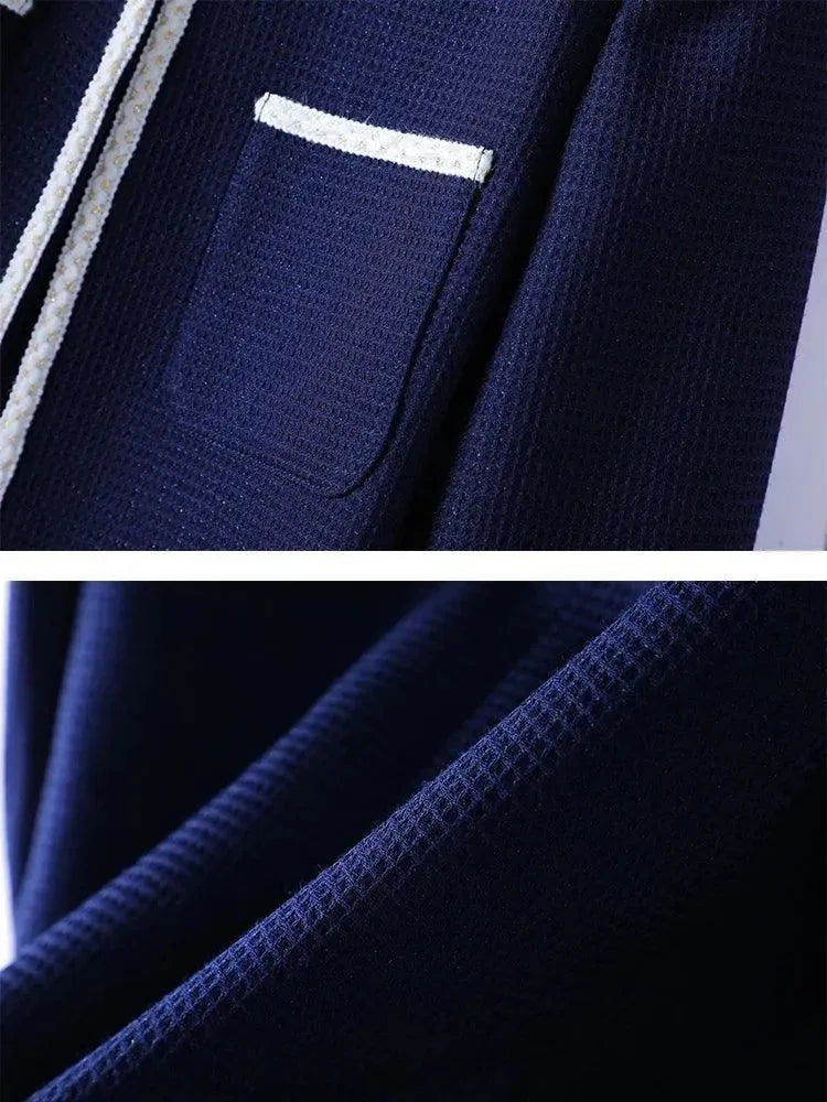 Winter Women Skirt Suit, Long With Front Slit - Skirt Suit - LeStyleParfait