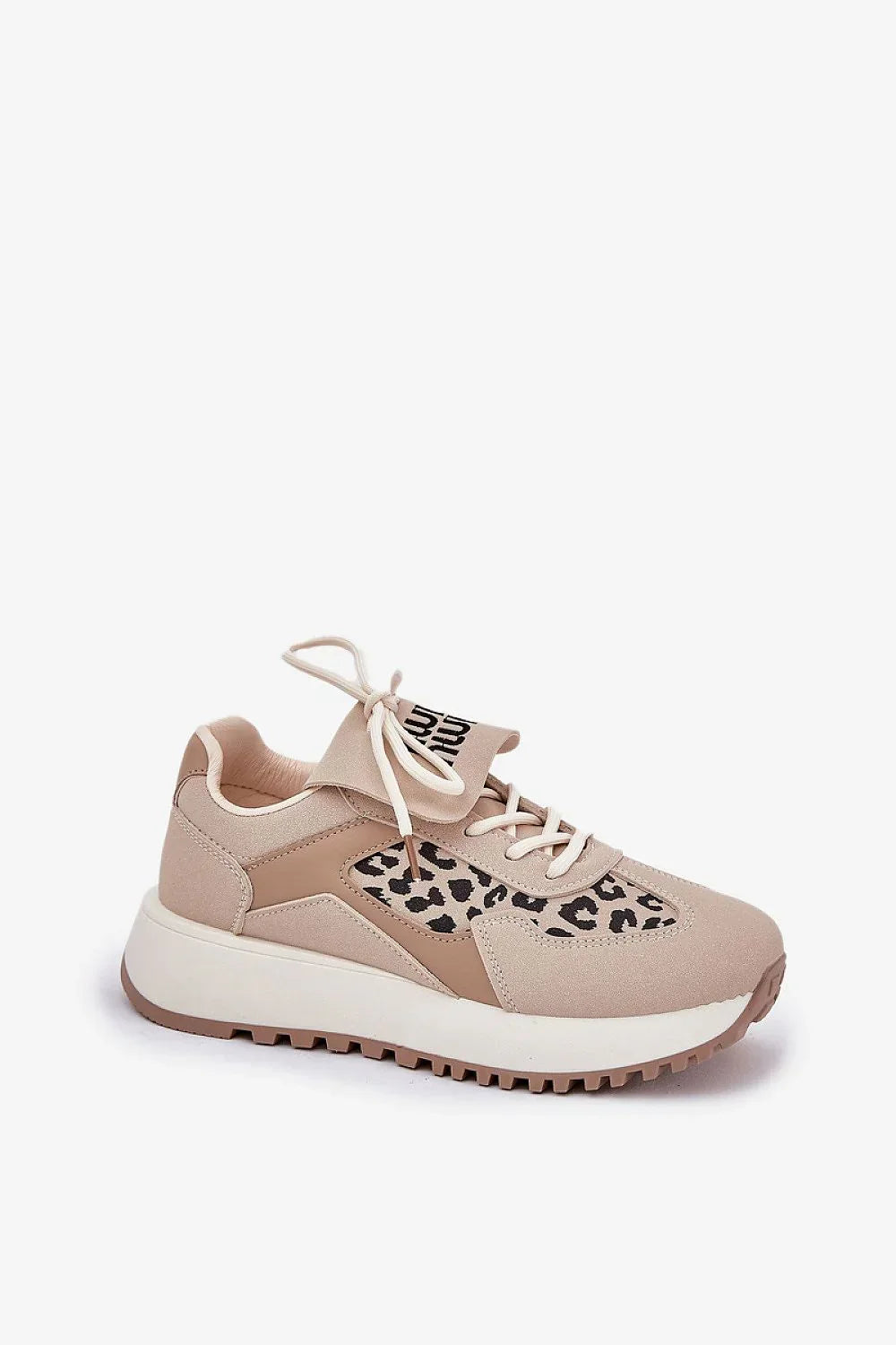 Women Animal Print Chunky Platform Sneakers Streetwear Shoes-women sneakers-LeStyleParfait