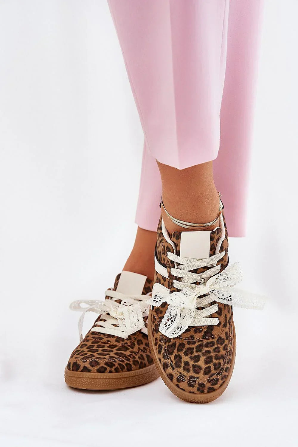 Women Animal Print Low-Top Sneakers Lightweight Casual Shoes-women sneakers-LeStyleParfait