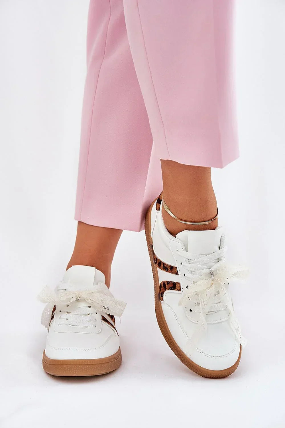 Women Animal Print Low-Top Sneakers Lightweight Casual Shoes-women sneakers-LeStyleParfait