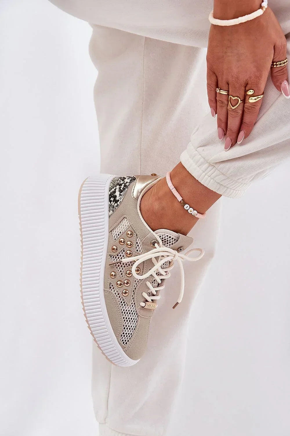 Women Athletic Platform Sneakers Breathable Sport Casual Shoes-women sneakers-LeStyleParfait