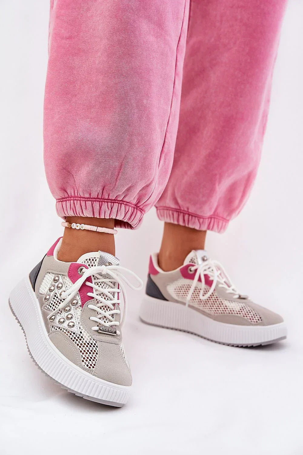 Women Athletic Platform Sneakers Breathable Sport Casual Shoes-women sneakers-LeStyleParfait
