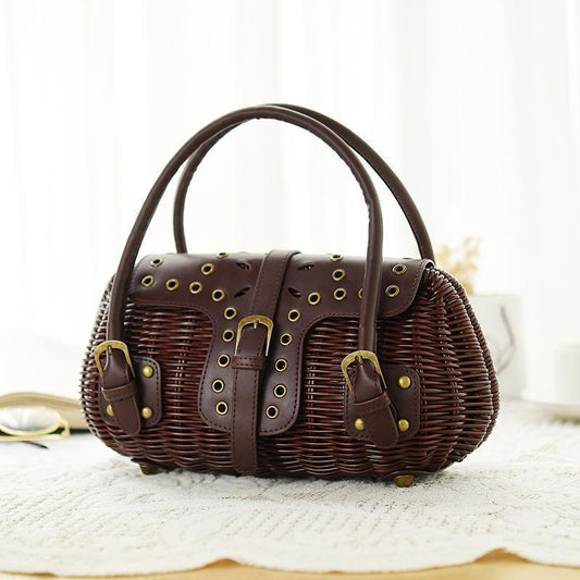 Women Bags Luxury Bamboo Handbag - Bag - LeStyleParfait Kenya
