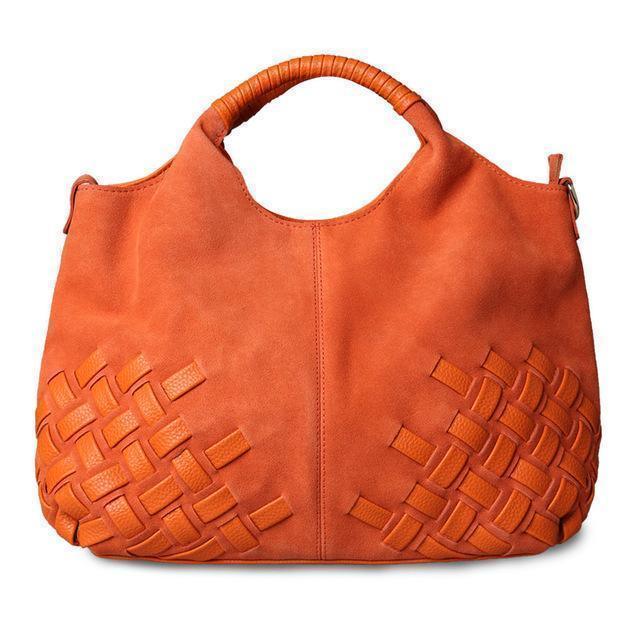 Women Bags Suede Leather Handbag Trendy Shoulder Bag - Bag - LeStyleParfait Kenya