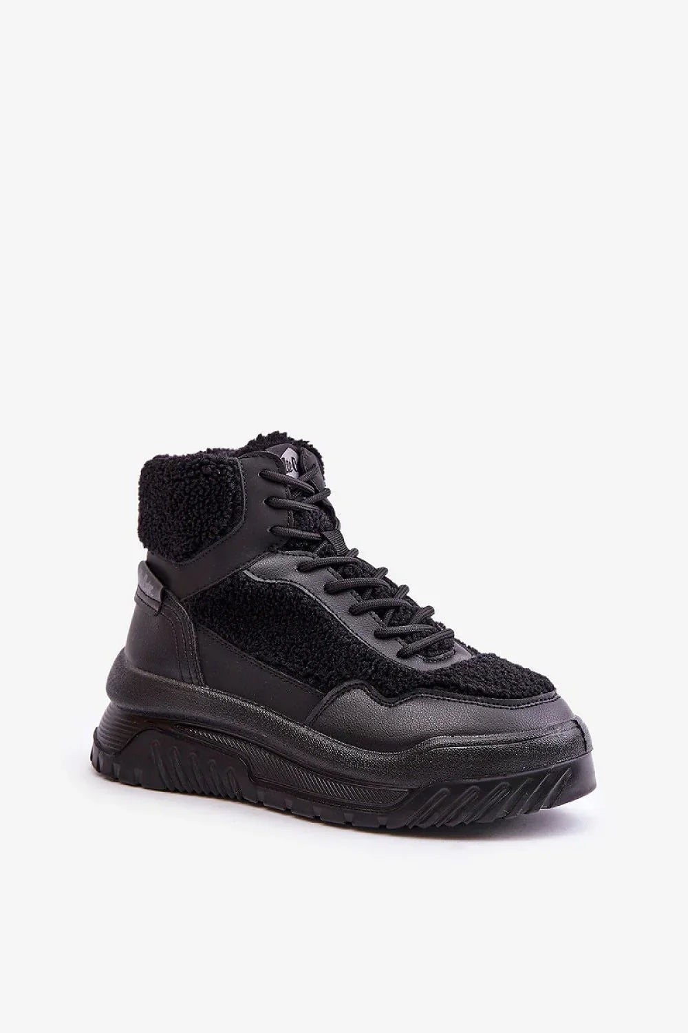 Women Chunky Platform Mid-Top Sneakers Insulated Winter Shoes-women sneakers-LeStyleParfait