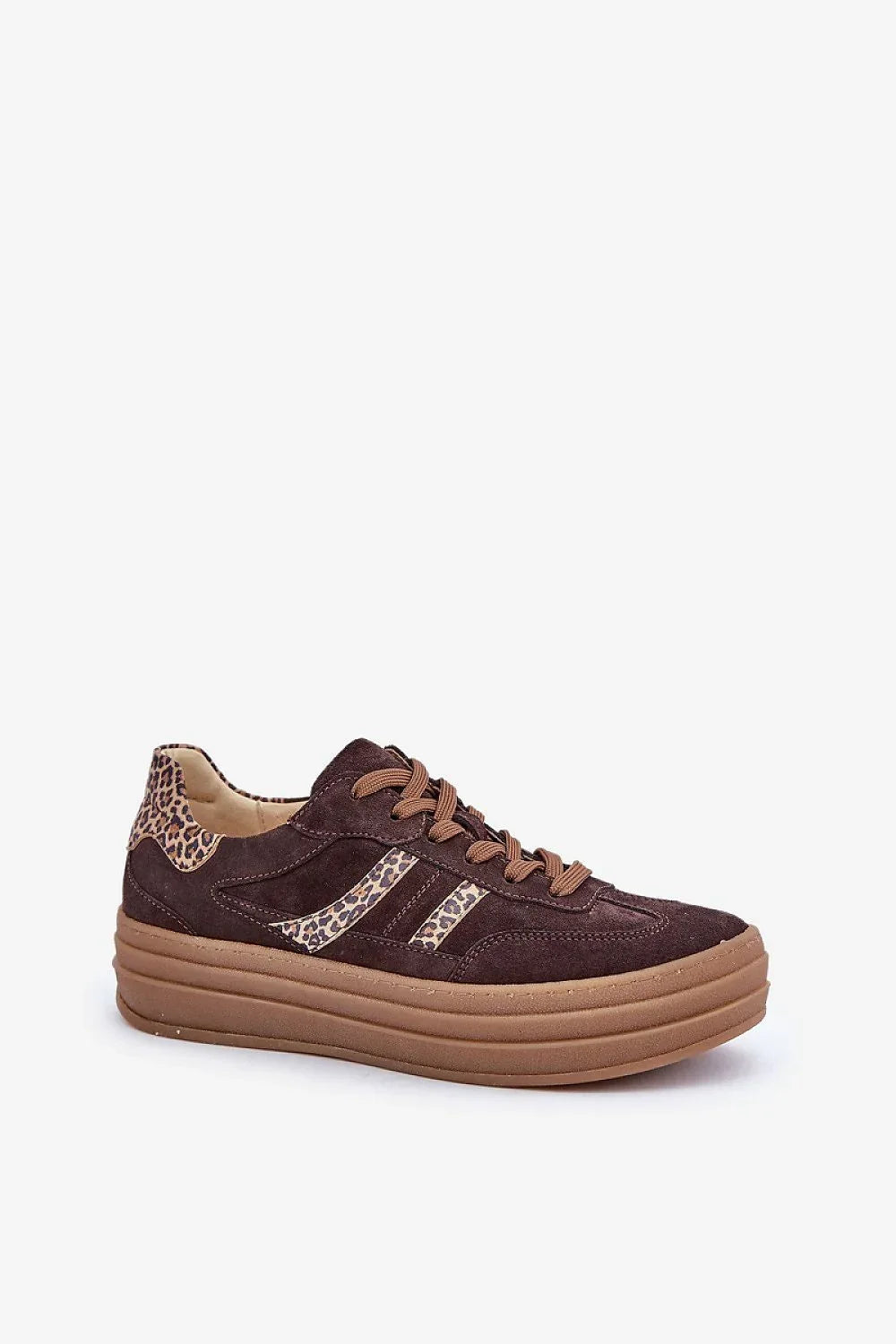 Women Chunky Platform Sneakers Animal Print Casual Shoes-women sneakers-LeStyleParfait