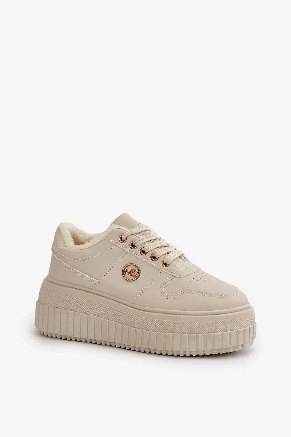 Women Chunky Platform Sneakers Thermal Casual Winter Shoes-women sneakers-LeStyleParfait