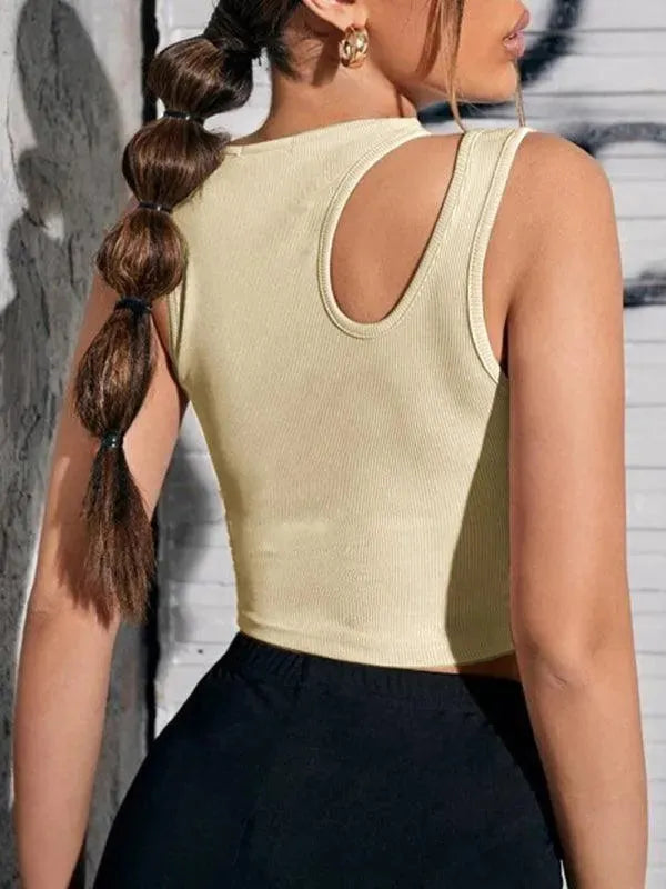 Women Crop Tank Top - Women Tops - LeStyleParfait