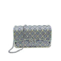 Women Diamond Checkered Crossbody Bag - Crossbody Bag - LeStyleParfait