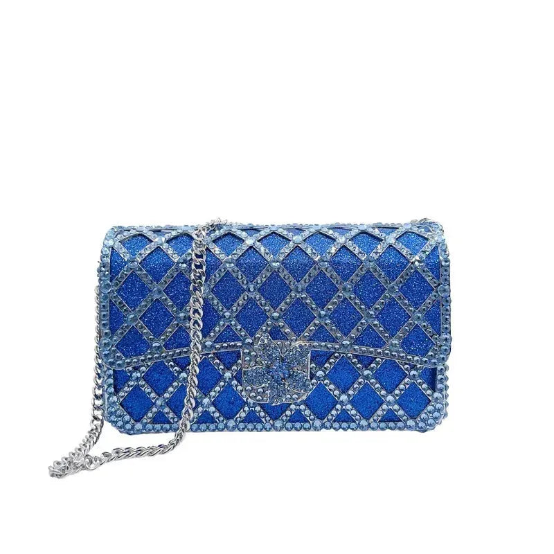 Women Diamond Checkered Crossbody Bag - Crossbody Bag - LeStyleParfait