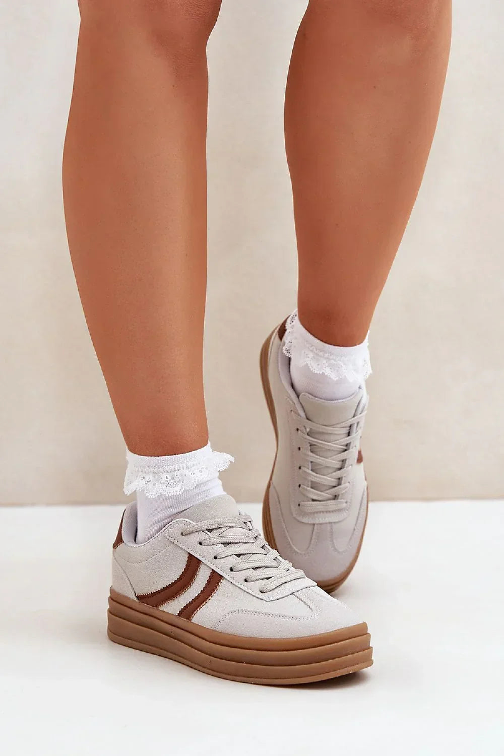 Women Eco Platform Sneakers Lightweight Casual Travel Shoes-women sneakers-LeStyleParfait