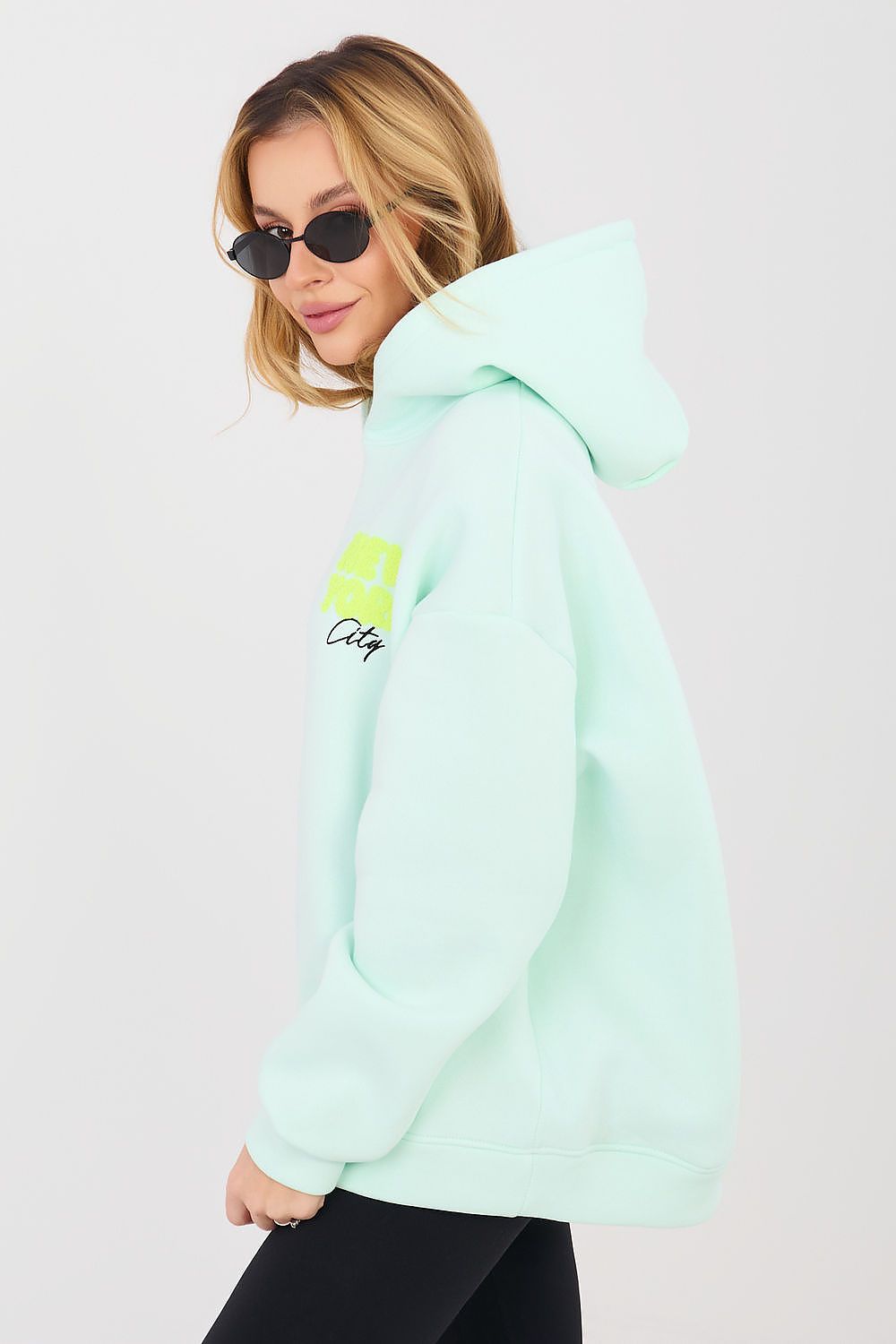 Women Embroidered Oversized Hoodie Street Style-Women Hoodie-LeStyleParfait