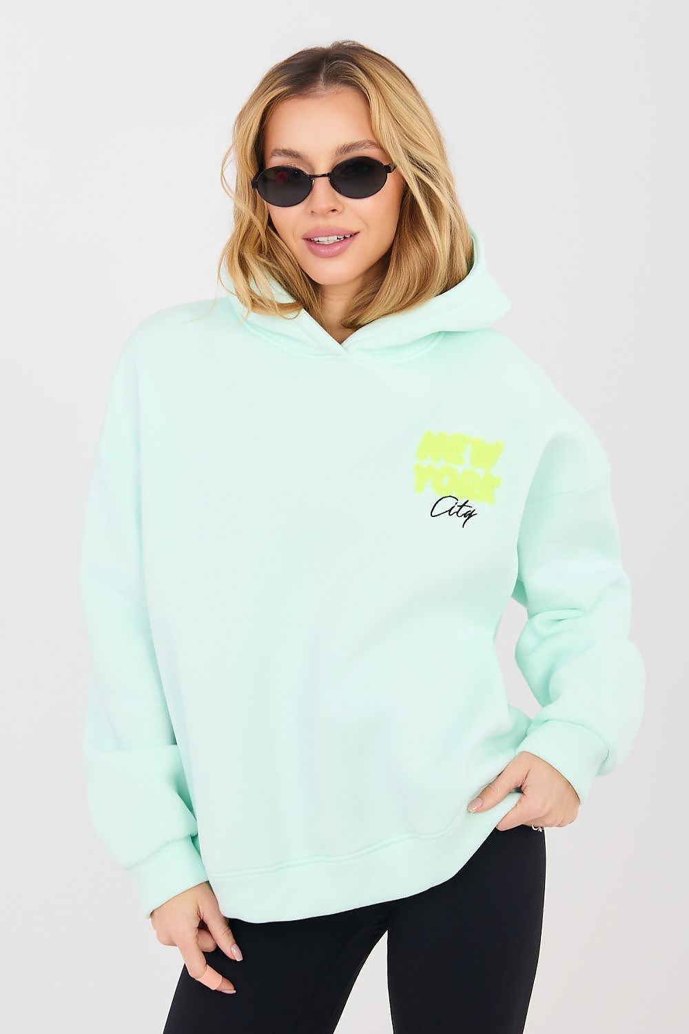 Women Embroidered Oversized Hoodie Street Style-Women Hoodie-LeStyleParfait