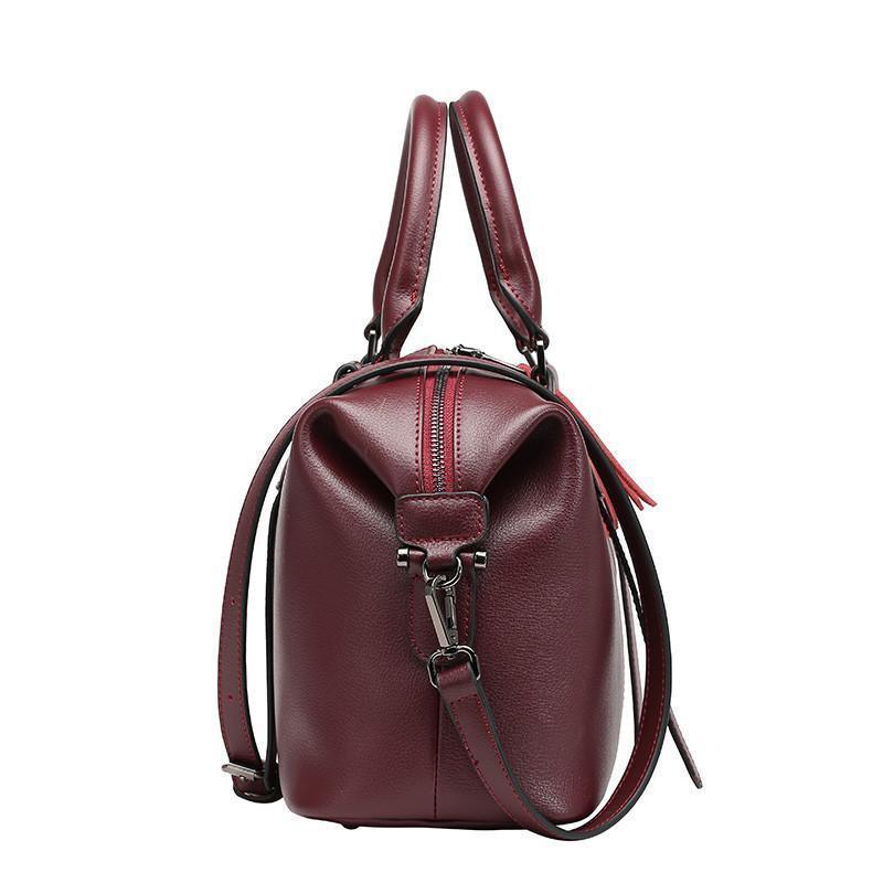 Women Fashion Brand Handbags Retro Luxury Shoulder Bag, Genuine Leather - Bag - LeStyleParfait Kenya
