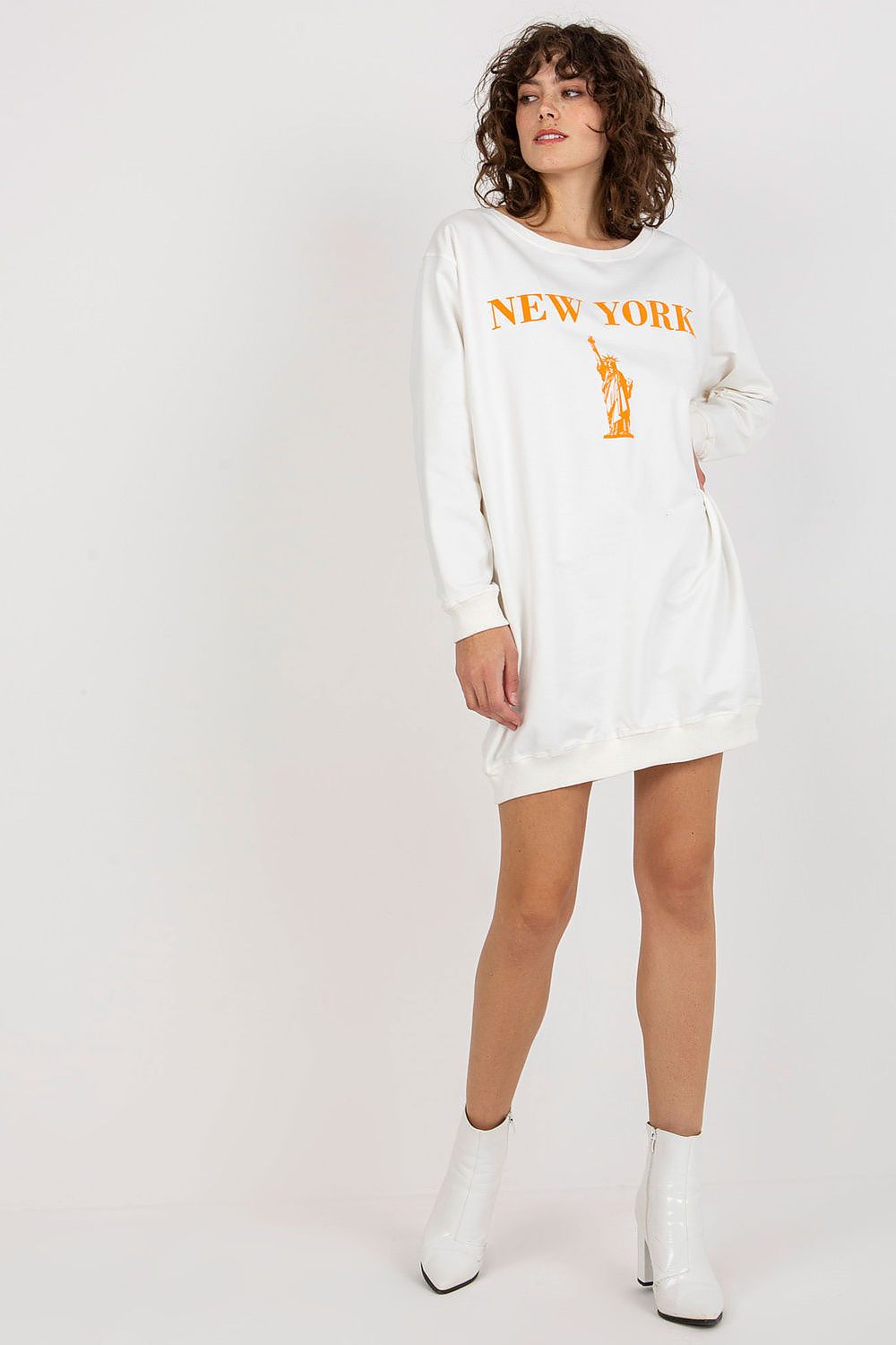Women Graphic Print Oversized Sweatshirt Street Style-Women Sweatshirt-LeStyleParfait