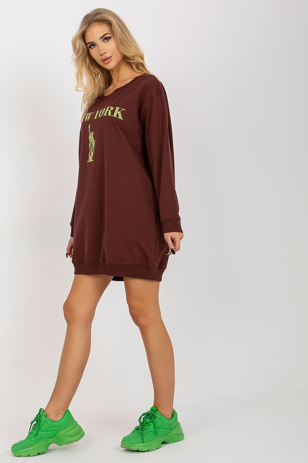 Women Graphic Print Oversized Sweatshirt Street Style-Women Sweatshirt-LeStyleParfait