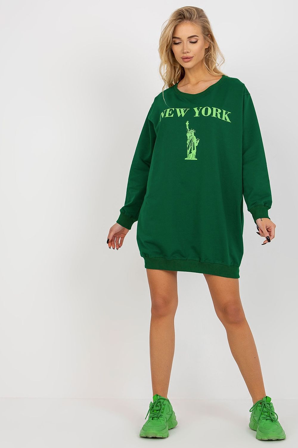 Women Graphic Print Oversized Sweatshirt Street Style-Women Sweatshirt-LeStyleParfait
