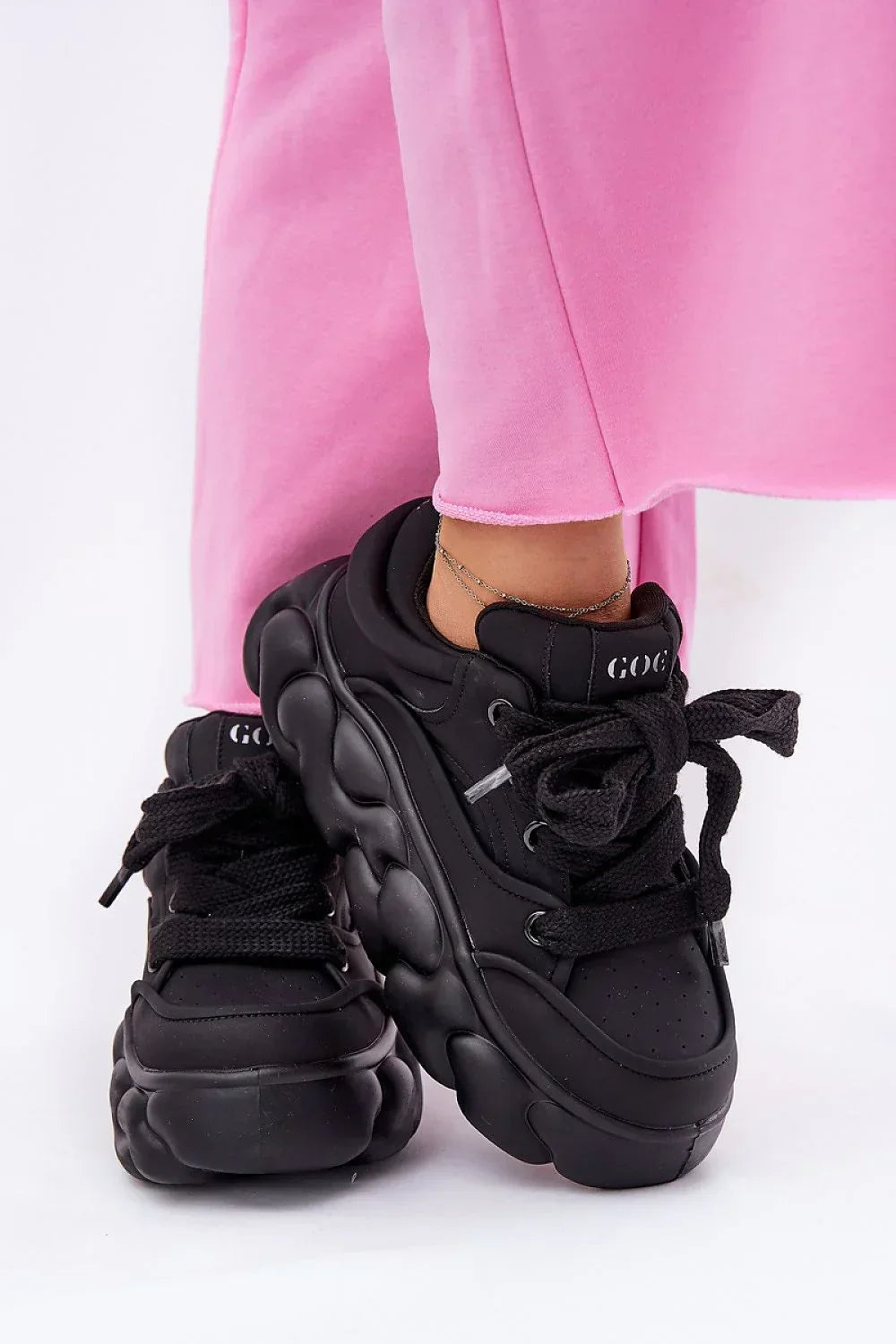 Women High Platform Sneakers Casual Streetwear Fashion Shoes-women sneakers-LeStyleParfait