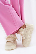 Women High Platform Sneakers Casual Streetwear Fashion Shoes-women sneakers-LeStyleParfait