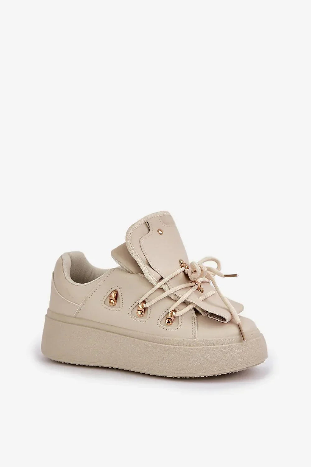 Women High Platform Sneakers Vegan Chunky Casual Shoes-women sneakers-LeStyleParfait