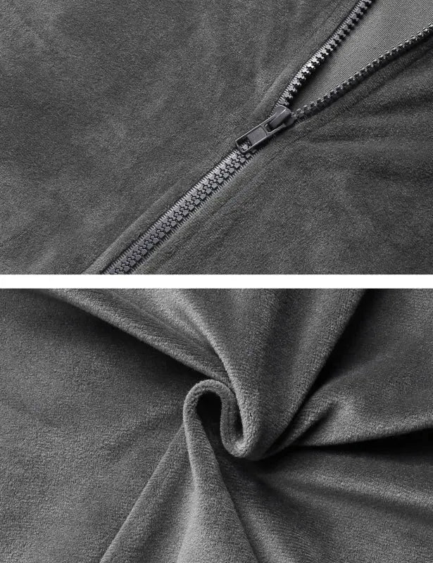 Cozy Women Jogger Pants Casual Velvet Lounge Elastic Waist Relaxed Fit Fall | LeStyleParfait