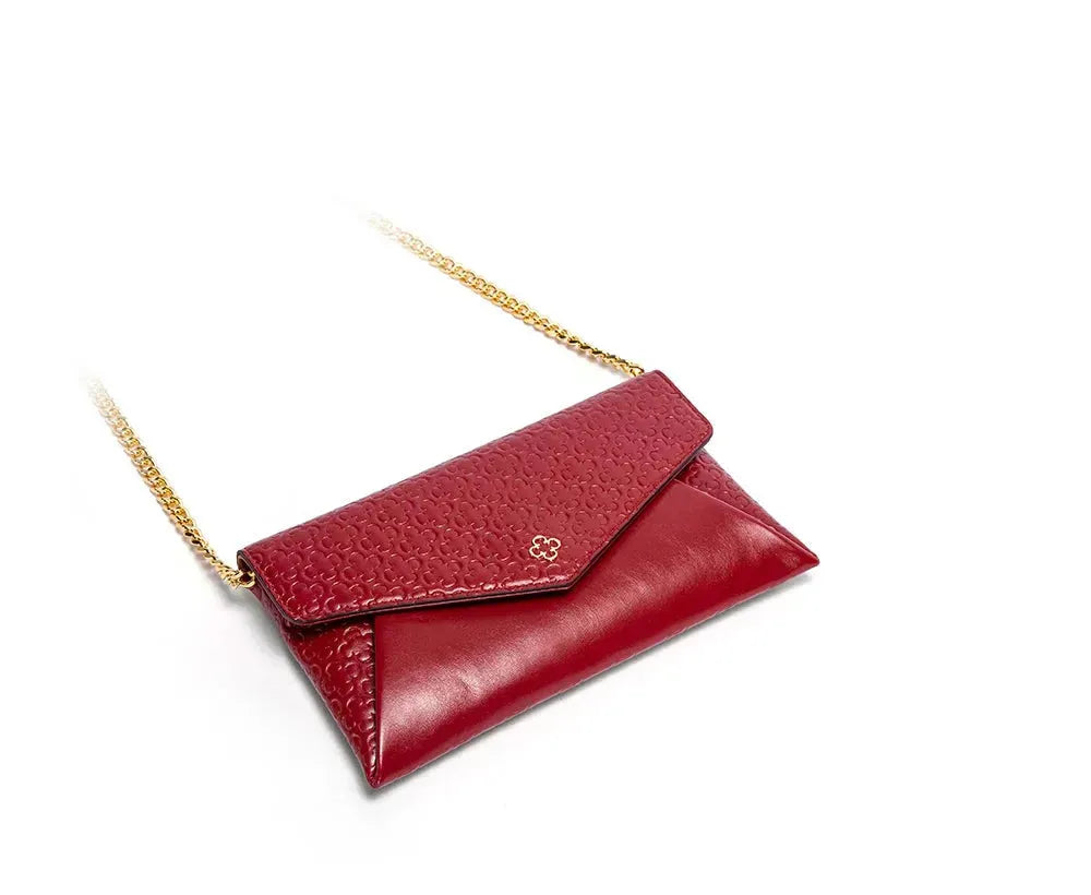 Women Leather Envelope Clutch Bag - Envelope Clutch Bag - LeStyleParfait