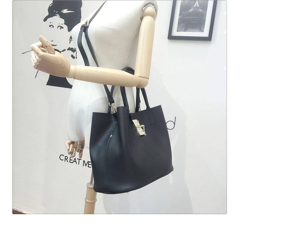 Women Leather Handbags PU Leather Quality Shoulder Bag - Bag - LeStyleParfait Kenya