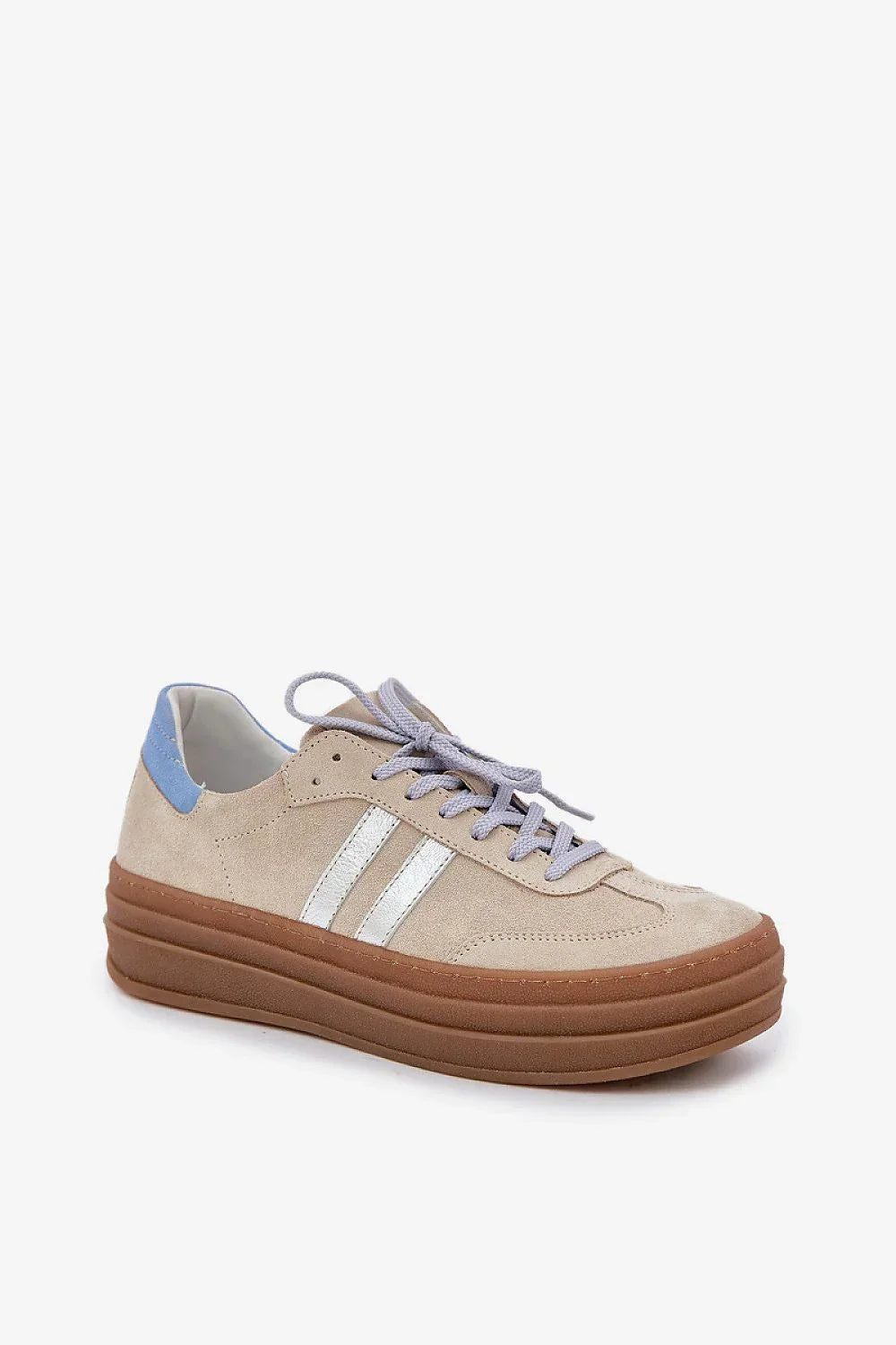 Women Leather Platform Sneakers Casual Everyday Travel Shoes-women sneakers-LeStyleParfait