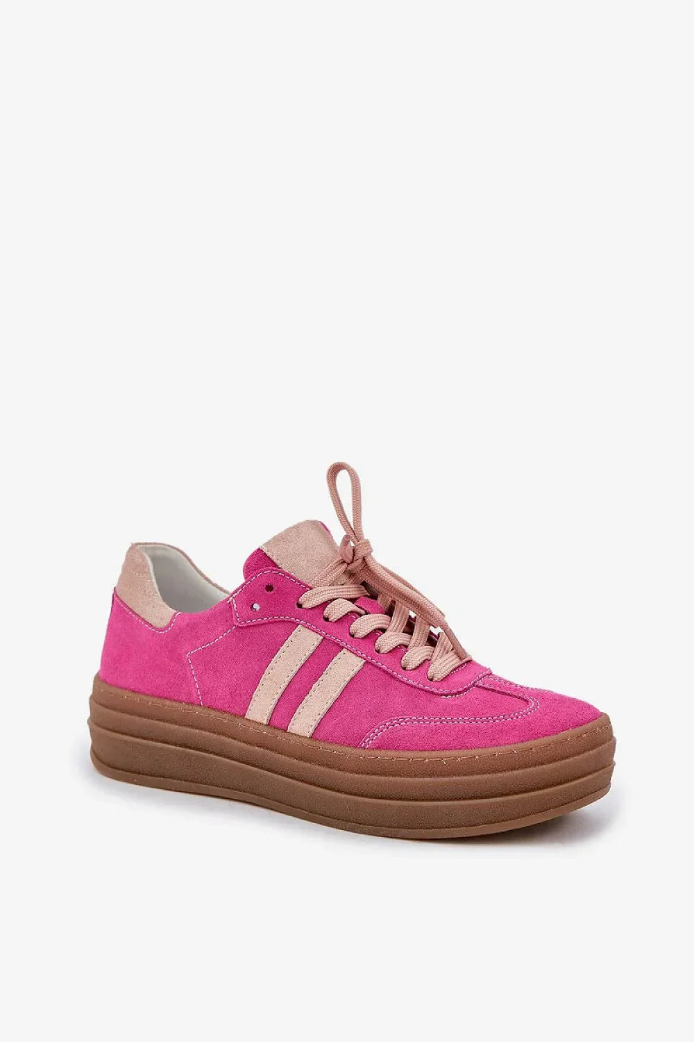 Women Leather Platform Sneakers Casual Everyday Travel Shoes-women sneakers-LeStyleParfait