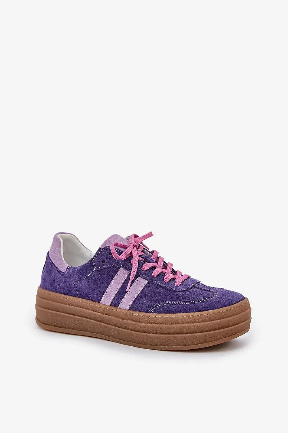 Women Leather Platform Sneakers Casual Everyday Travel Shoes-women sneakers-LeStyleParfait
