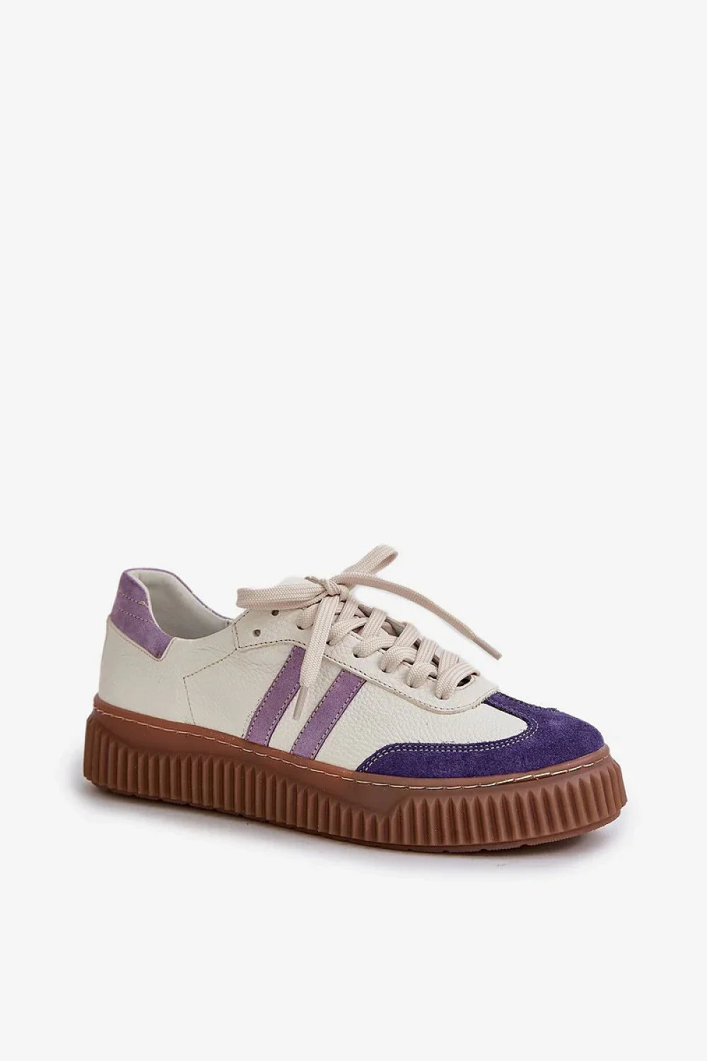 Women Leather Platform Sneakers Casual Everyday Travel Shoes-women sneakers-LeStyleParfait