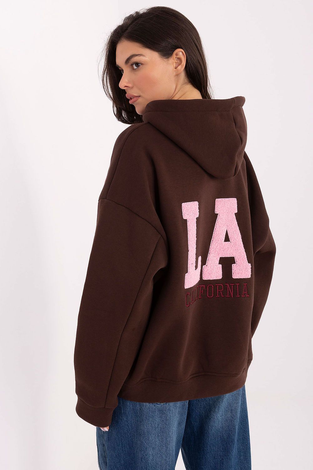 Women Loose Embroidered Hoodie Premium Style-Women Hoodie-LeStyleParfait