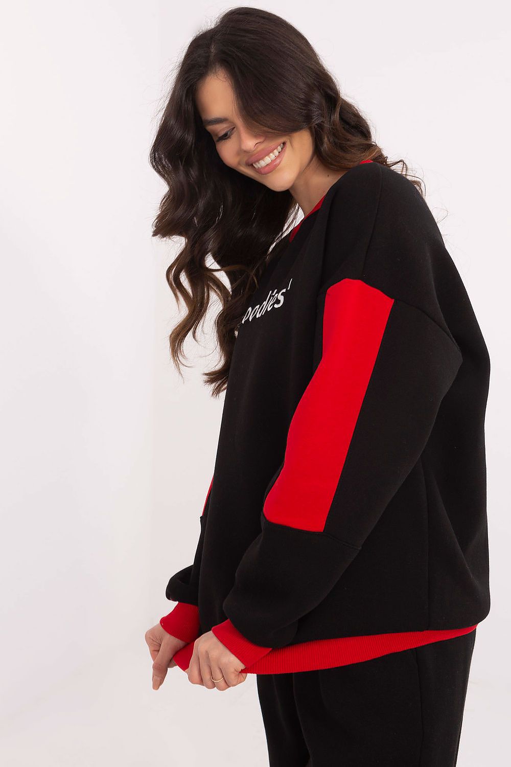 Women Loose Embroidered Sweatshirt Premium Style-Women Sweatshirt-LeStyleParfait
